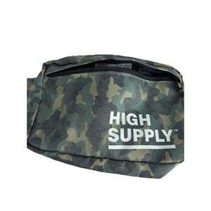 HIGH SUPPLY 420 Camo Belt Bag Wear Over Shoulder green Unisex‎ Excellent